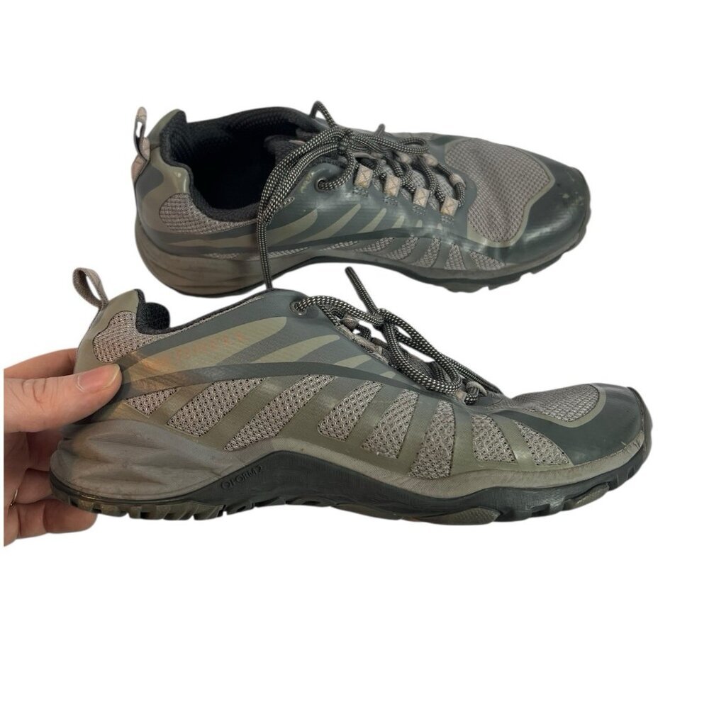 Merrell Q2 Siren Edge Trail Hiking Shoes Gray Lace Up Mesh J46612 US 7 - Picture 2 of 6